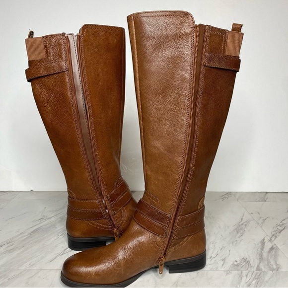 New! Naturalizer June Brown Knee High Riding Boot 6M - Picture 7 of 15